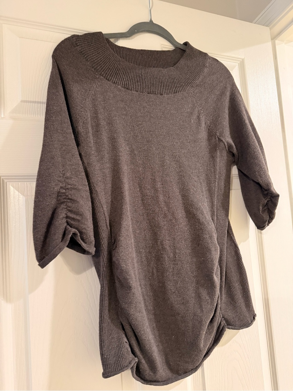 Women’s Boatneck Lightweight Sweater Top - Gray